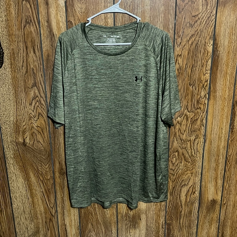 Under Armour Tech Tee Green 2XL T Shirt